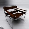 Wassily Chair (Club Armchair B3) 3D by Marcel Breuer (Download)