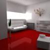Apartment concept sketch - small living room