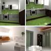 Apartment concept sketch - rooms
